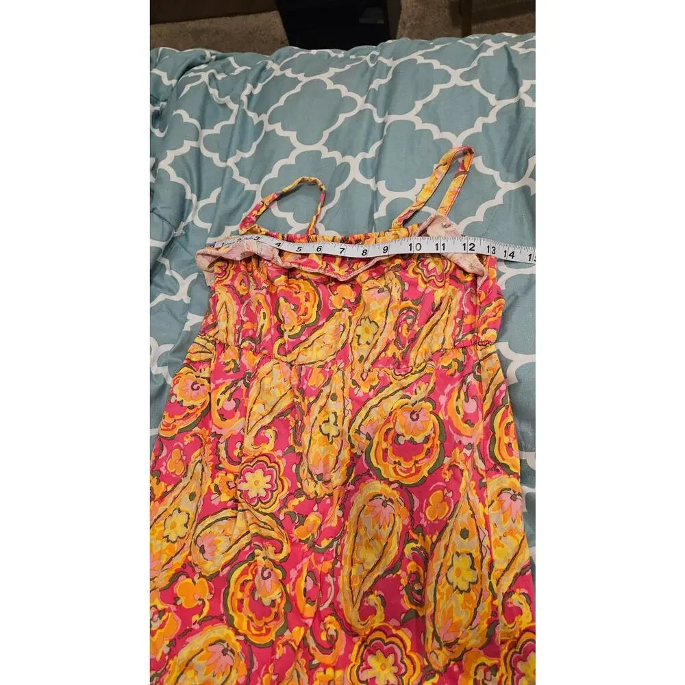 The Children's Place Children's Size 12 Sleeveless Paisley Pattern Dress
